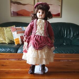 VINTAGE Bradley porcelain doll